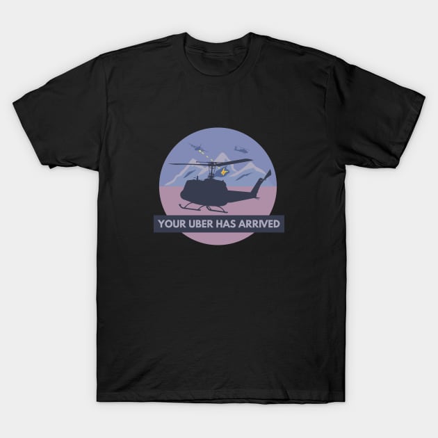 UH-1 Huey Helicopter T-Shirt by NorseTech